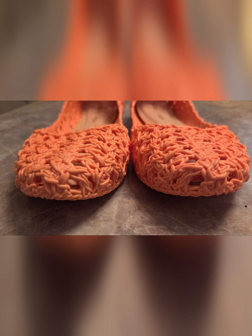 Melissa Pink Woven Flats - Women's - Picture 2 of 6